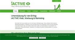 Desktop Screenshot of iactive.de